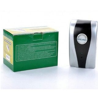thiết bị tiết kiệm điện gia đình power electricity saving box - energy saver bạc