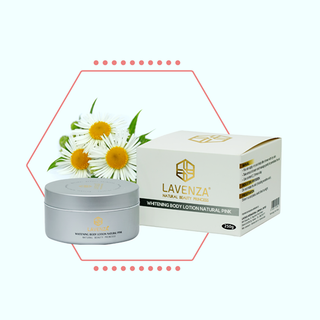 Kem dưỡng trắng da toàn thân whitening body lotion natural pink