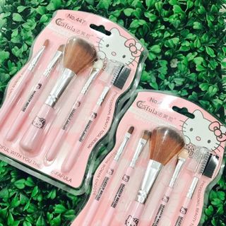 Bộ cọ hello kitty 447 với 5 cây cọ lông cực mềm