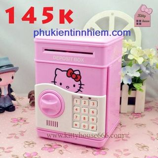 Két sắt mini hello kitty