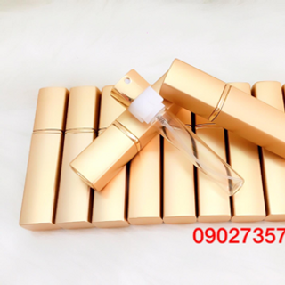 Lọ chiết nước hoa vàng gold 10ml