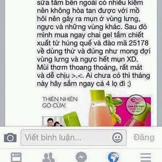 Sữa tắm nature secrets