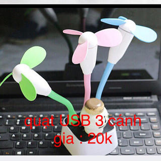 Qạt usb 3 cánh