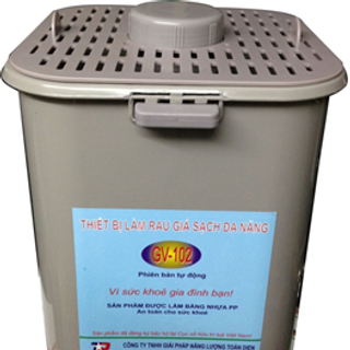Thiết bị làm giá đỗ rau mầm tự động gv102 do ts đỗ ngọc trung sáng tạo
