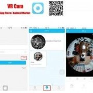 Camera ip vr 360 panorama – 13 mpx 960p