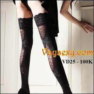 Tất đùi dalưới