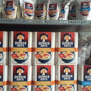 Yến mạch quaker oats quick 1 minute thùng 453kg