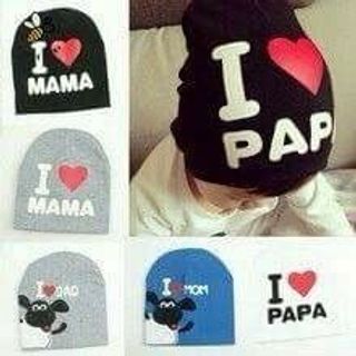 Mũ ilove papa mama