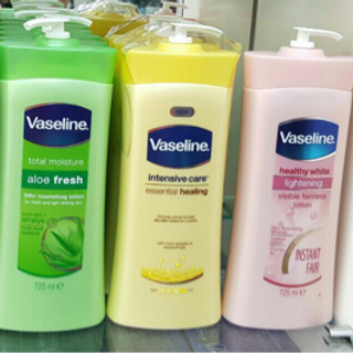 Dưỡng trắng và ẩm body vaseline