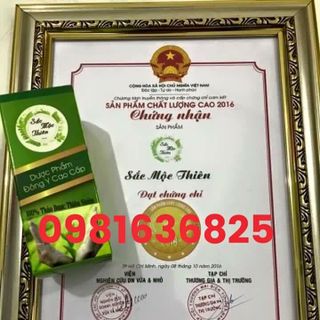Thuốc tri mụn sắc mộc thiên