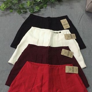Quần giả váy xếp li