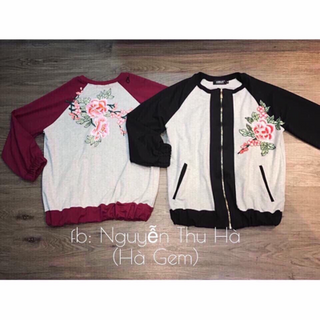 Sỉ set bộ thể thao thêu hoa nổi