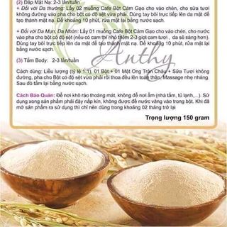 Cám gạo ngọc trai