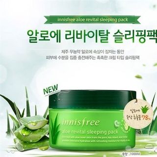 Mặt nạ ngủ lô hội aloe revital sleeping pack innisfree giá sỉ