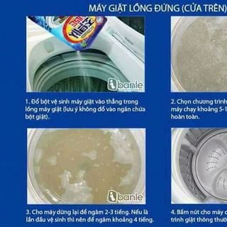 Bột tẩy lồng máy giặt