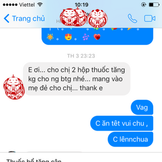 Thuốc bổ tăng cân tiến hạnh