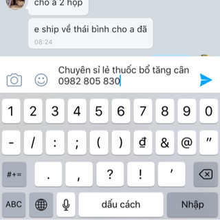Thuốc bổ tăng cân tiến hạnh