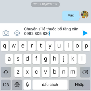 Thuốc bổ tăng cân tiến hạnh