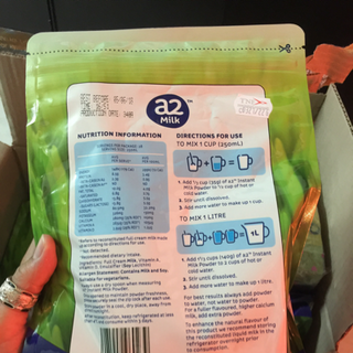 A2-sữa tươi nguyên kem dạng bột