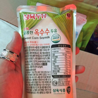 Sữa bắp hàn quốc
