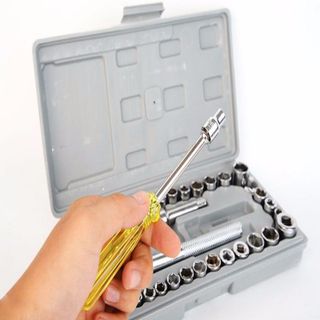 Bộ dụng cụ sửa chữa xe máy 40 nón
