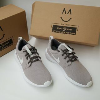 Giày thể thao nk xám khói móc trắng nữ