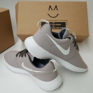 Giày thể thao nk xám khói móc trắng nữ