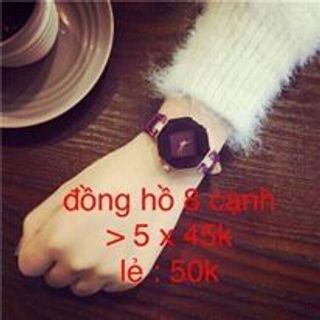 Dong ho 8 canh mat da