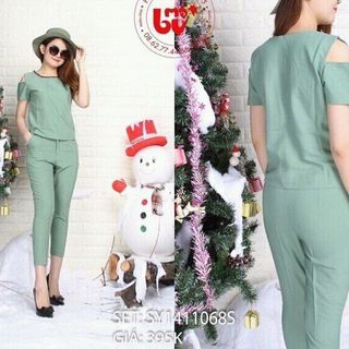 Set trễ vai dây truyền cổ