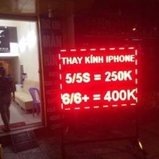 thi công thiết kế bảng hiệu led ma trận giá rẽ cho cửa hàng công ty