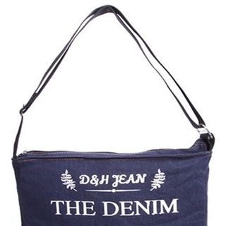 Túi jean đeo chéo denim style có lót bên trong 2 túi tiện dụng