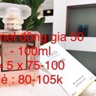 Nuoc hoa dong gia 50ml- 100ml