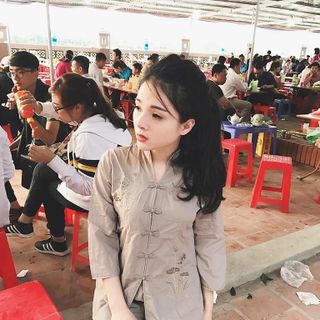 Quần áo phật tử - mẫu cổ tàu thêu sen