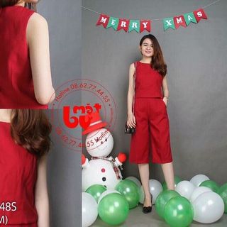 Set quần ống rộng