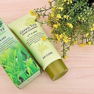 Sữa rửa mặt trà xanh 3w clinic greentea foam cleansing 100ml giá sỉ