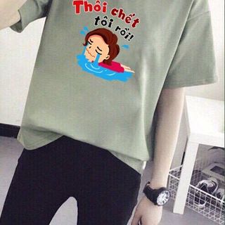 Áo thun ép nhiệtép theo yêu cầu ms96
