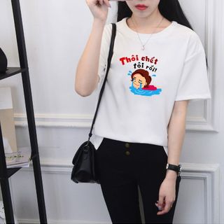 Áo thun ép nhiệtép theo yêu cầu ms96
