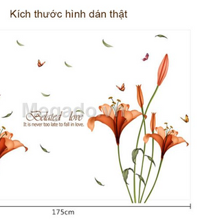 Decal dán tường trang trí nhà cửa