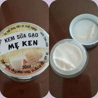 Kem sữa gạo mẹ ken