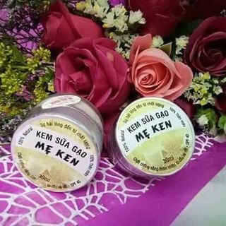 Kem sữa gạo mẹ ken