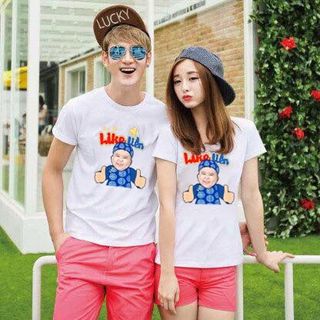 Áo thun ép nhiệt ép theo yêu cầu ms101