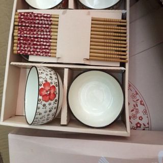 Bộ chén đũa nhật 6 chiếc