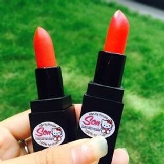 Son thỏi handmade hân vy house vỏ đen