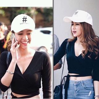 Áo crotop cột chéo sau