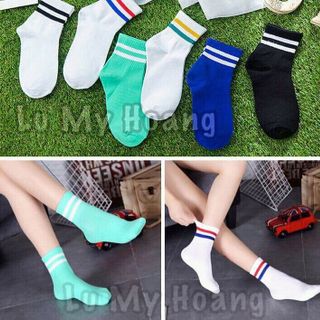 Vớ 2 sọc nhiều màu