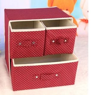 - tủ gấp gọn 3 ngăn kéo thông minh