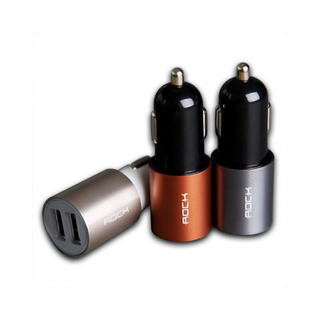 Sạc trên xe hơi rock - rcc0101