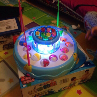 Bộ câu cá 2 tầng có đèn led