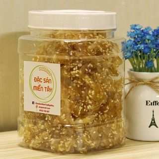 Mứt gừng dẻo mè rang