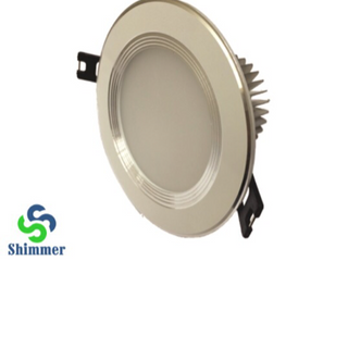 Downlight s0441-7w viền bạc-viền vàng